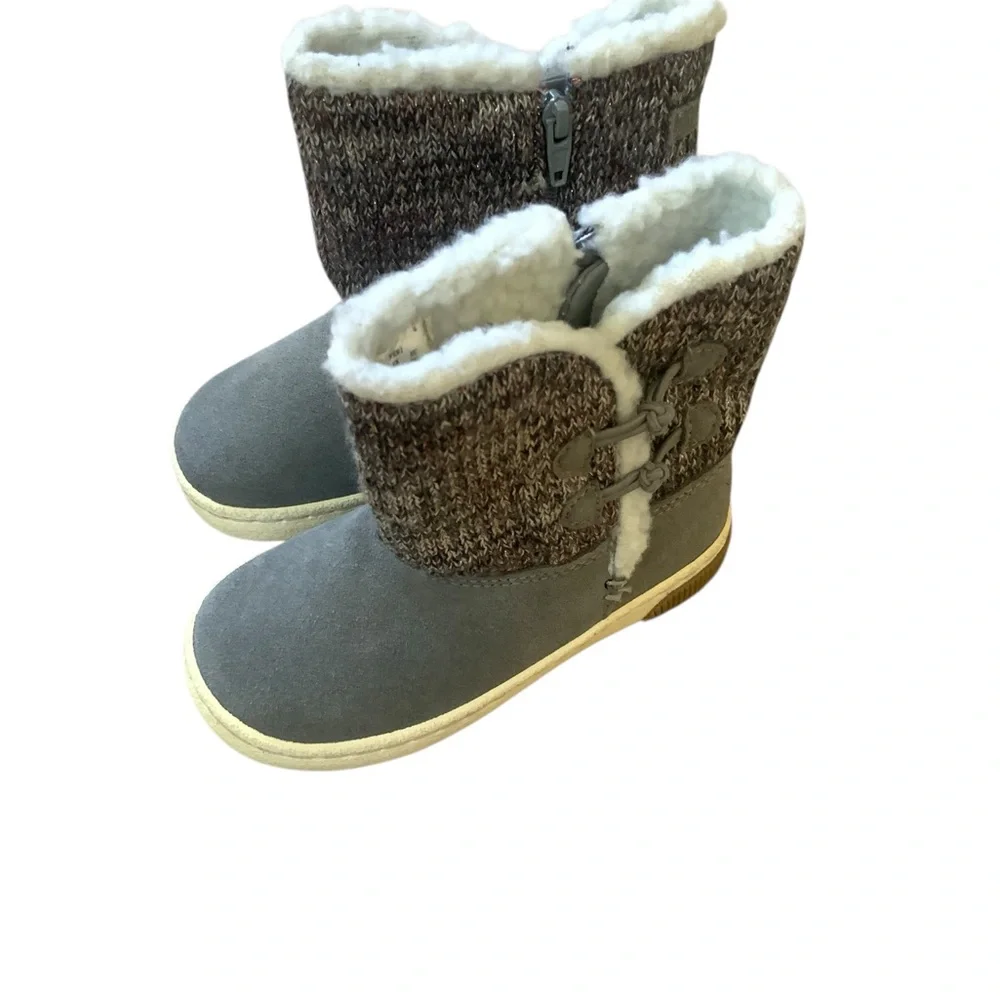 Stride Rite Kerri Sparkly Sweater Boots Comfort Excellent